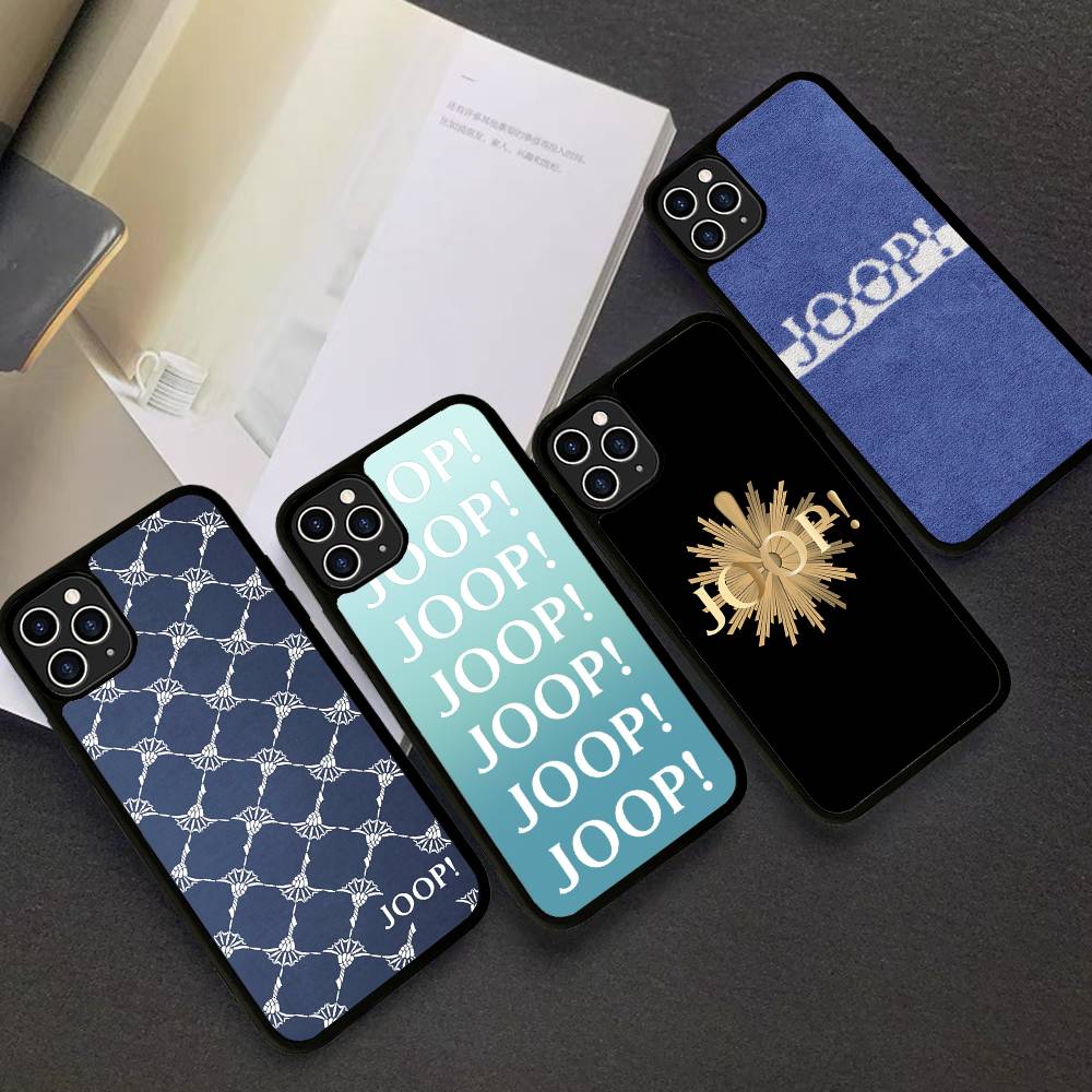 Modemarke J-Joop Für IPhone 17 16 15 14 13 12 11 Mini Pro Max Plus PC+TPU Rückseite Handyhülle