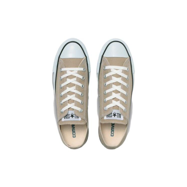 Converse Chuck Taylor All Star Colors Ox Comfortable Versatile Low Top Canvas Shoes Unisex Sneakers Milk-Tea-Brown 1CL129