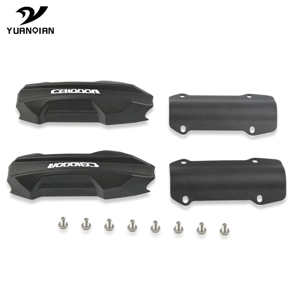 Motorcycle Bumper Protection Decorative Block 25mm Crash Bar For Honda CB 1000R CB1000R 2008 2009 2010 2011 2012 2013 2014