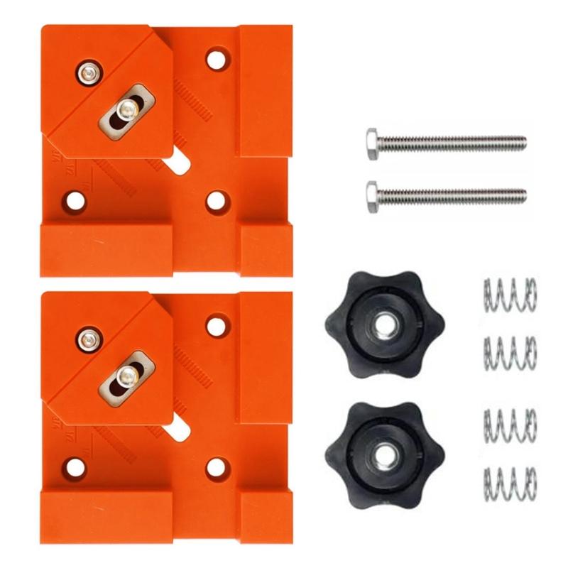 90 Degree Clamps For Woodworking Projects Precise Joinery & Cabinetry 2pcs