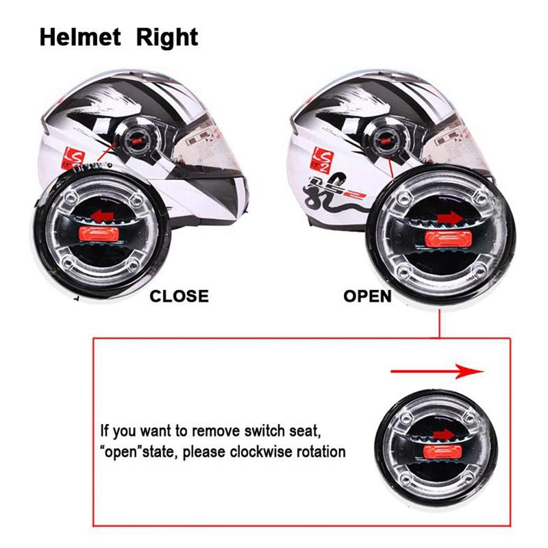 Motorcycle Helmets Visor Lens Lock For LS2 FF386 FF358 FF385 FF370 FF394 FF387 FF396 OF569 Motorcycle Helmet Shield Screws Also