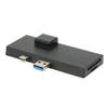 6 In 1 Docking Station For Surface 4K Resolution 5Gbps Speed Hot Swap Storage Card Reader Aluminum