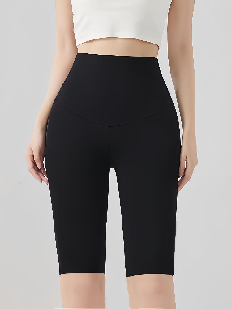 

Women S Plus Size Safety Shorts High Waist Elastic Anti-Chafing Under Skirt Shorts Ice Silk Seamless Breathable Underwear Pants 1XL