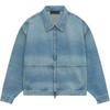 Essentials Denim Trucker Jacket Vintage Blue Men Tops 202HO244270F