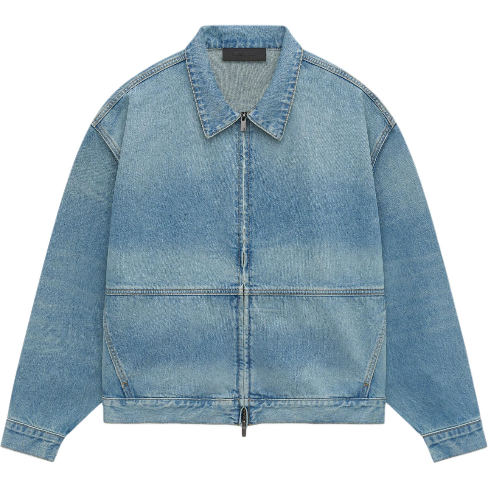 

Fear of God Джинсовая куртка Trucker Jacket Essentials Vintage Blue для мужчин 202HO244270F XS