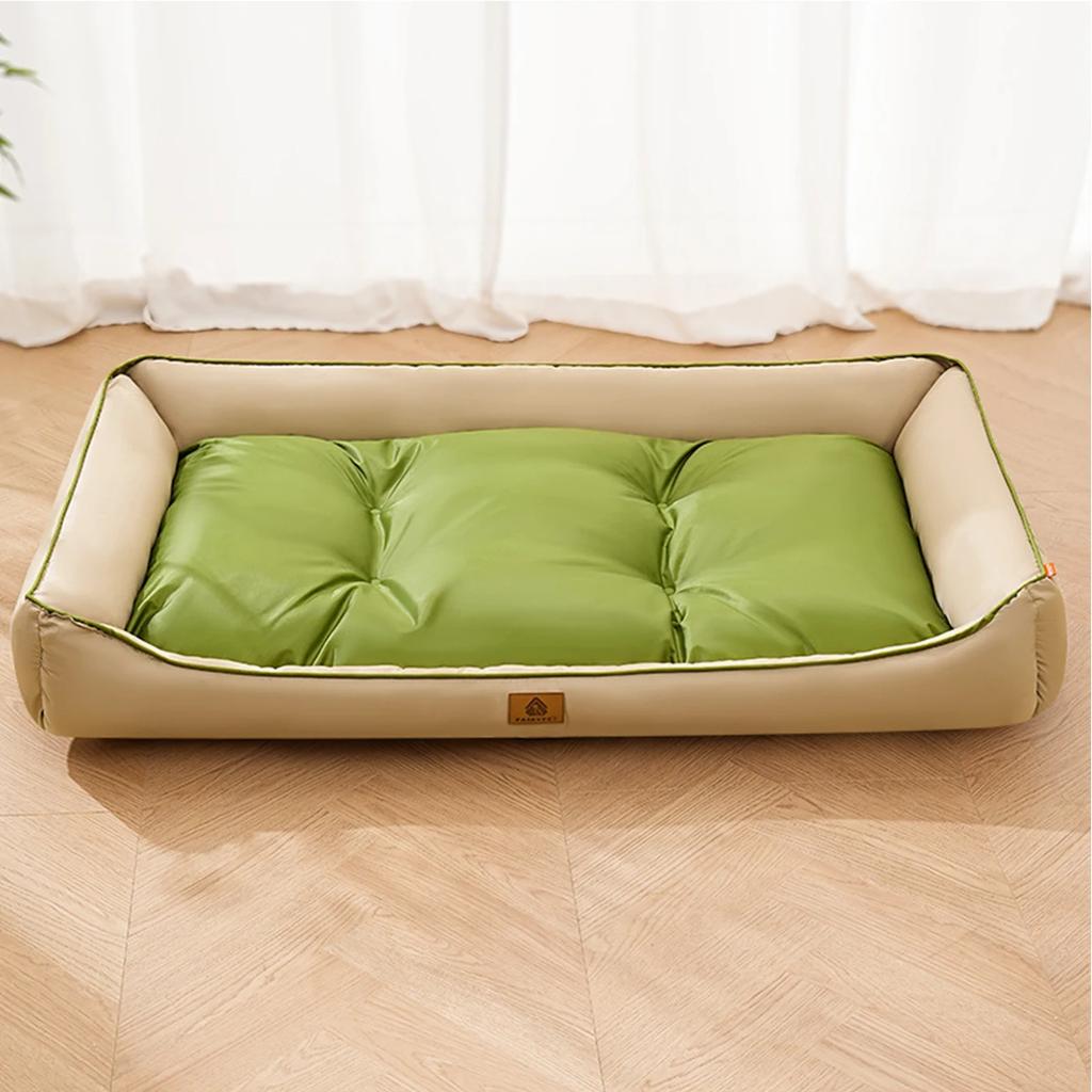 Waterproof Dog Bed Soft Sleeping Mat Washable Anti-Slip Oxford Cloth Pet Bed Mat for Small Medium Large Cat Summer Home Decors