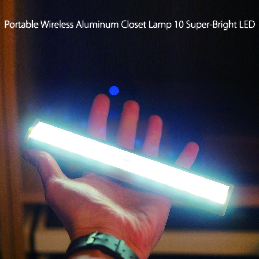 Rechargeable 10 LED Motion Sensor Wardrobe & Corridor Night Light