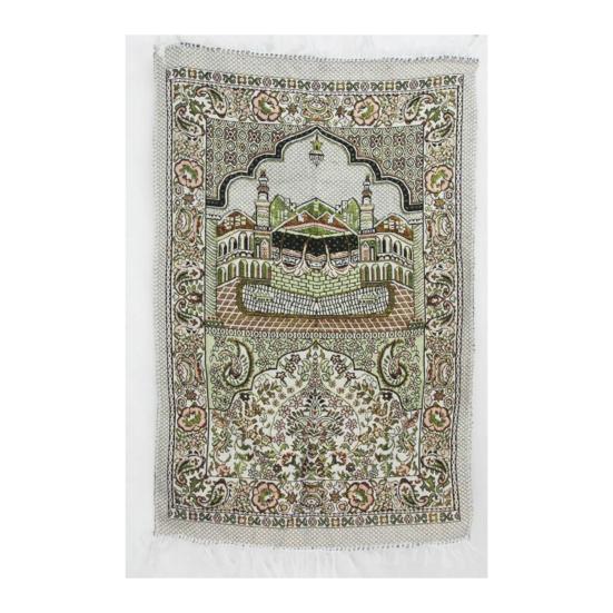 Dywanik podłogowy antypoślizgowy wygodny bawełniany styl bliskowschodni mata do modlitwy z frędzlami dekoracja domu