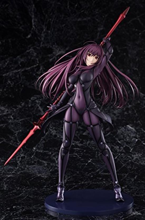 Objednejte si hotovou figurku Fate/Grand Lancer/Scathach v měřítku 1/7, lakovanou v PVC.