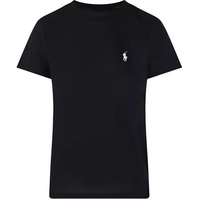 Polo Ralph Lauren Effen Kleur Ronde Hals Korte Mouwen Katoen Normale Pasvorm T-shirt Dames tops 211B14605-033