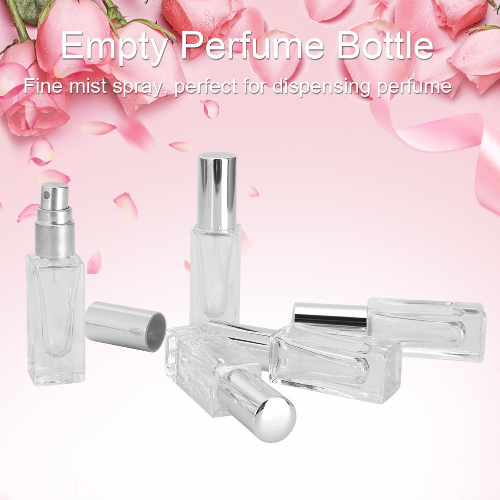 5ml Glass Empty Perfume Spray Bottle Refillable Travel Portable Perfume Atomizer(3mlGold Head )