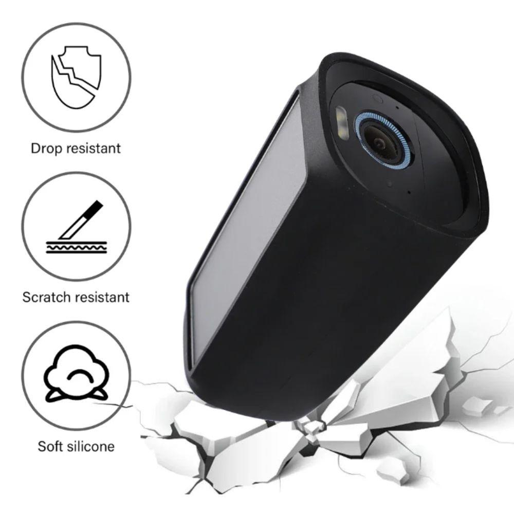 Lightweight Protective Cover Soft Security Camera Case for Eufy Security S330 Outdoor Use