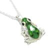 SATURNO Tree Frog Silver 925 Necklace for Frog Pendant Women,