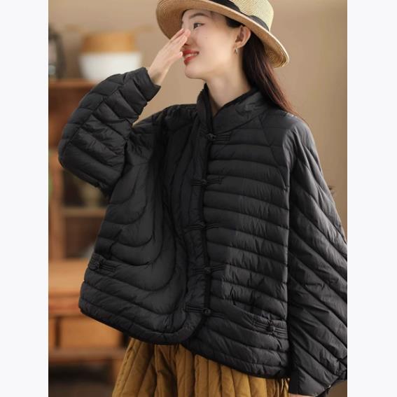 Autumn and Winter Women Ultra Light White Duck Down Jacket Oversize Loose Causal Short Puffer Coat Vintage Female Parkas