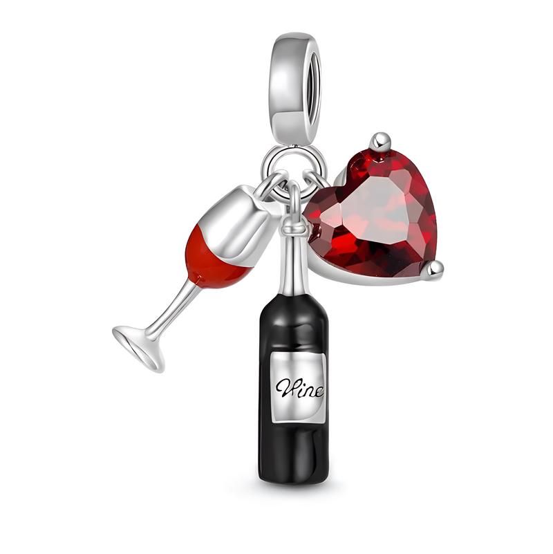Charms Do Pandora Pendant Charms Wine Lover Charms Strawberry