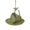 Gartenhof Dekorative Ornamente Retro-Stil Machen Alte Metall Hängende Blumentöpfe Grüne Pflanzwand Montierte Vasen