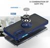 Ring Holder Silicone Case For Motorola Moto G52 G22 G31 G6 G60S E5 E6 STYLUS GLPY G Power FAST ELE PLUS Cover Hard PC Phone Case