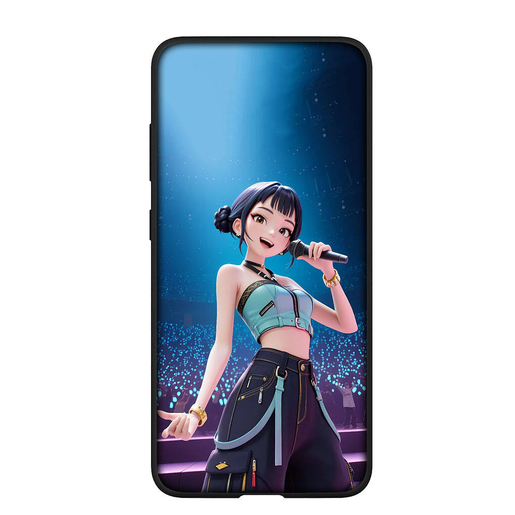 Phone Case for iPhone 17 16 15 Plus Huawei P30 P20 Lite Y9 Redmi Note 14 12 11 13 Pro Max OPPO A60 A80 A40 A18 A38 A54 KPop Demon Zoey Hunter X Cover
