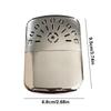 1-3PCS Zinc Alloy Portable Fuel Hand Warmer Reusable Pocket Hand Warmer Winter Heater for Outdoor Sports Camping Hiking