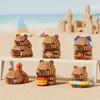 Capybara Doll Toys Micro Particle Building Blocks Educational Toys DIY Cute Cartoon Figure For Kids Birthday Gifts