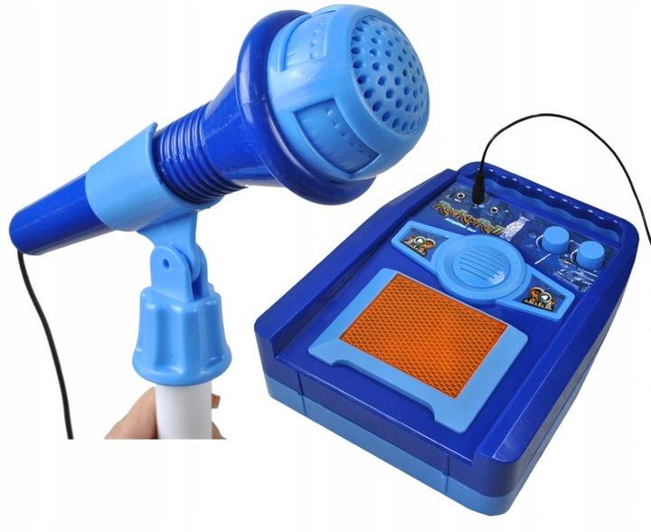 Gitara Elektryczna Duża Dla Dzieci Mikrofon Statyw Wzmacniacz Instrument