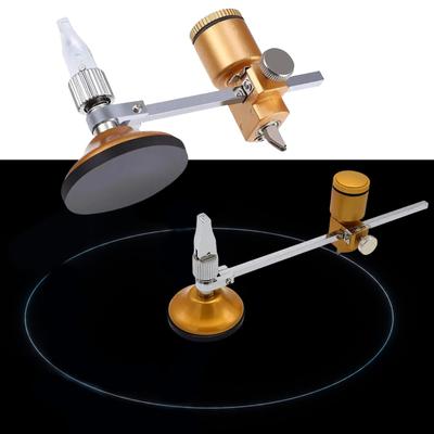 Hochleistungs-Kreisglasschneider mit rundem Knaufgriff und Saugnapf, verstellbares Diamant-Glasschneider-Werkzeugset