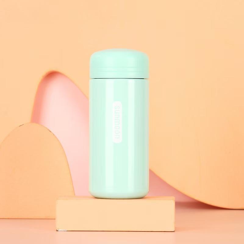 

Крышка из нержавеющей стали с покрытием под дерево в японском стиле, мини-чашка для чая, карманная подарочная чашка для офиса 150ml