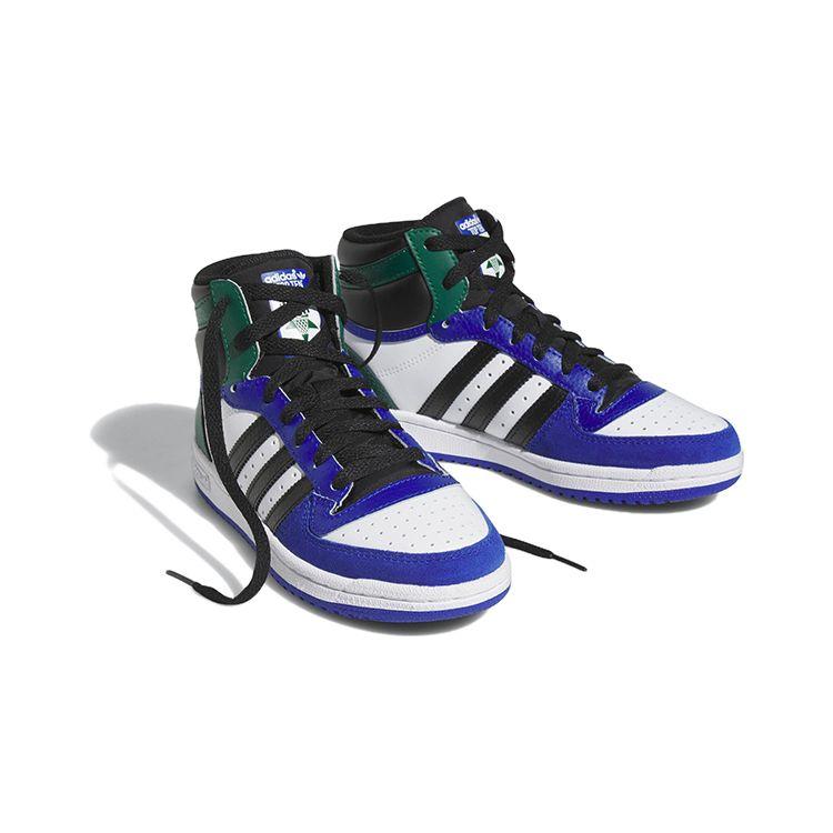 Adidas Top Ten RB J Lucid Blue Green Kids Sneakers Semi-Lucid-Blue Core-Black Supplier-Colour IG4796