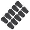 10 stücke Outdoor Trekking Pole Fuß Abdeckung Pol Spitze Protektoren Wandern Grip Runde Spitze Abdeckung