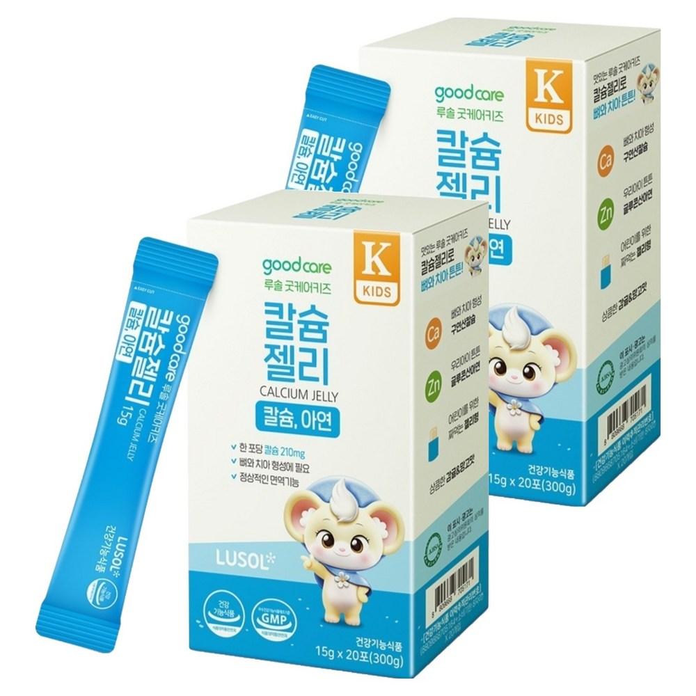 Rusol Good Care Kids Calcium Jelly 20p 300g 2 Pcs