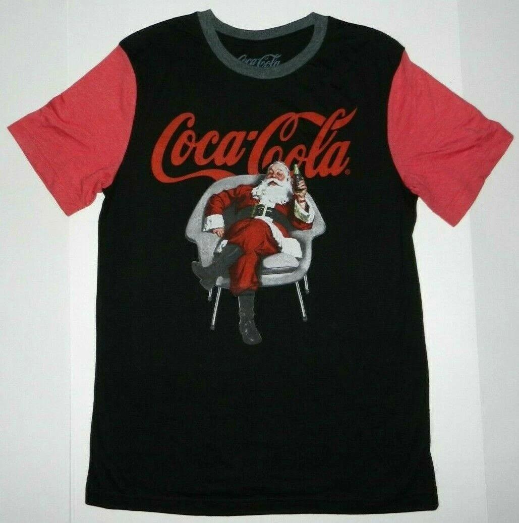 Coca Cola Santa Claus Christmas Tee Shirt New XXL
