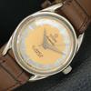 SWISS VINTAGE TITONI AIRMASTER TITOFLEX HAND-WINDING MENS BEIGE WATCH A703221-1