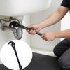Industrial Grade Multifunctional Tool Continuous Teeth Basin Wrench Adjustable Wrench  Repair