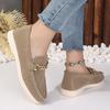 New Spring Women's Sneakers Flat Casual Shoes Slip On Ladies Loafers Plus Size 42 Vulcanized Shoes Walking Sneaker