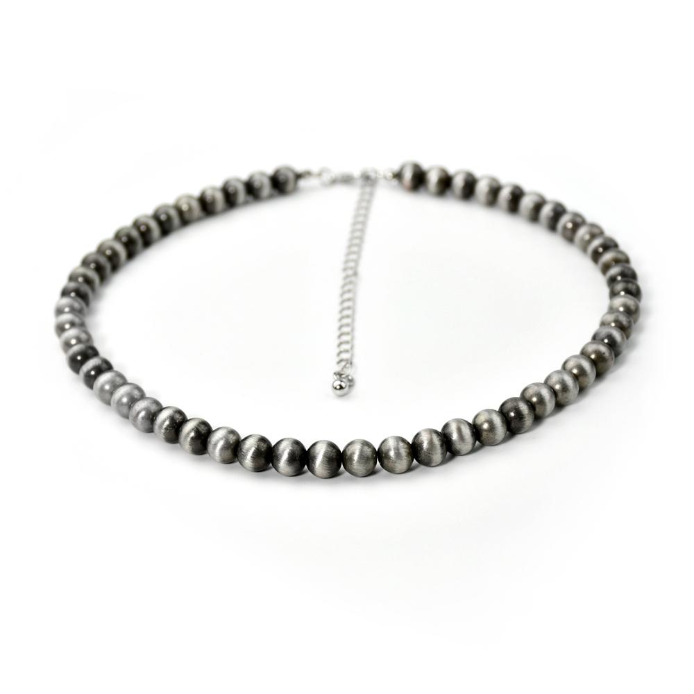 

Винтажные ожерелья 4-10 мм круглые бусины Западная ковбойка винтажный чокер циркон