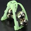 3pcs Strong and Durable Fluorescent Fishing Rod Night Light Fishing Rod Night Fishing Pointed Clip Double Bell Alarm Fishing Rod