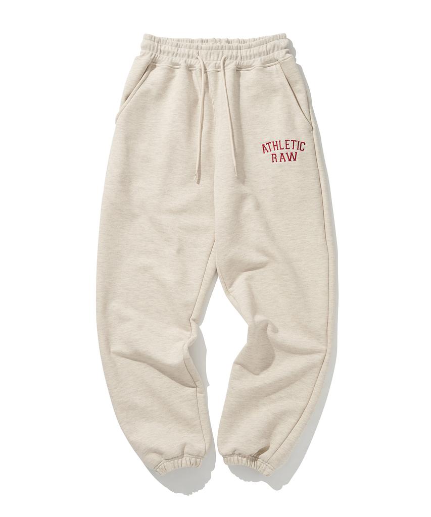 RAW LAB Athletic Low Sweatpants (Oatmeal)