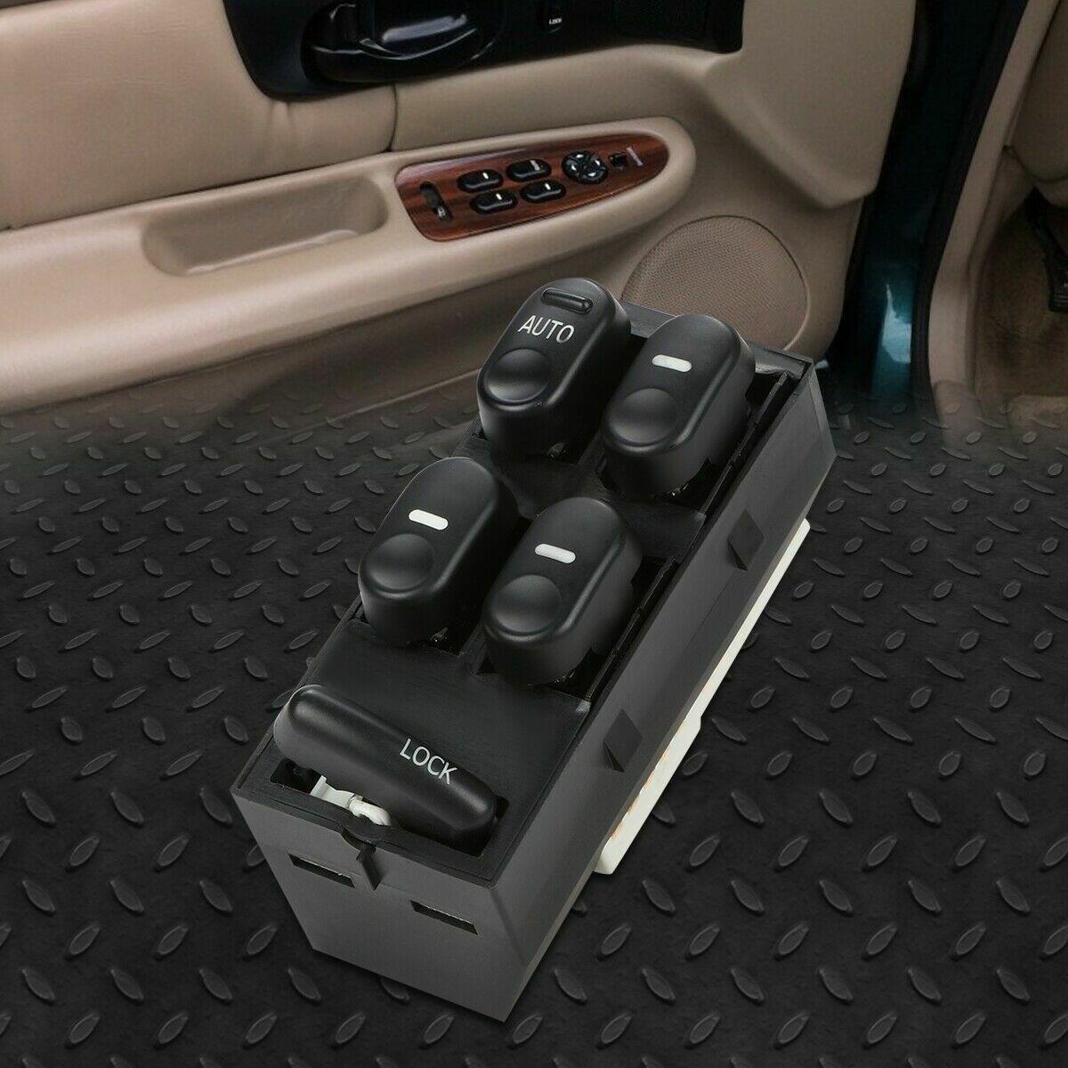 Driver Side Master Power Window Switch 10295797 for 1997-2005 Buick Century 3.1L