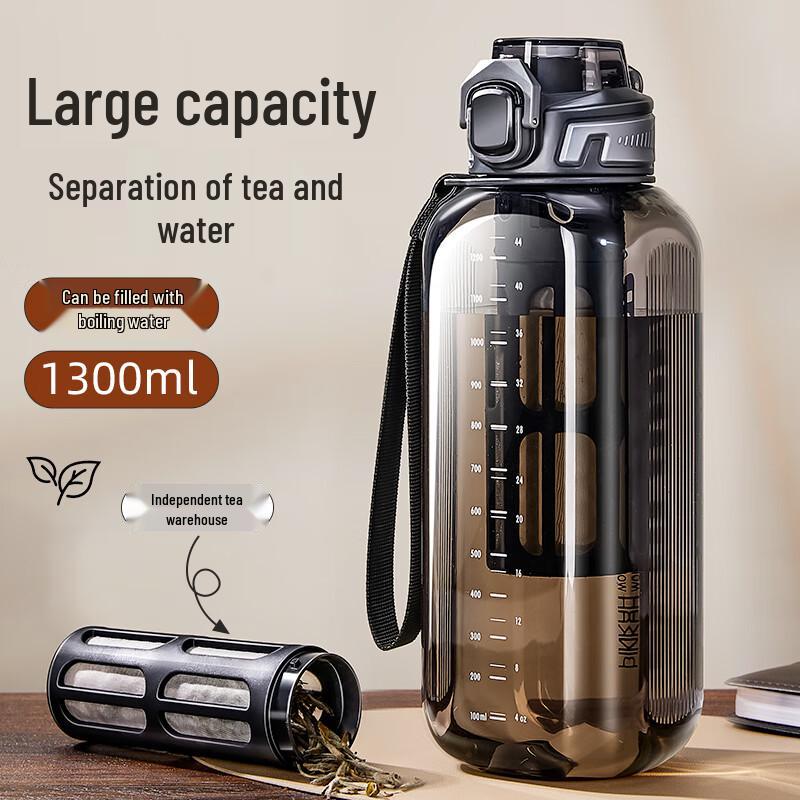 Cica Tritan Large Capacity Sport Bottle with Tea Infuser