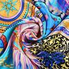 [Bysifa] Women'S Scarves New 100% Silk Scarf Fashion  Luxury Pure Silk Blue Scarf Shawl Spring Fall Winter Scarves 88*88Cm