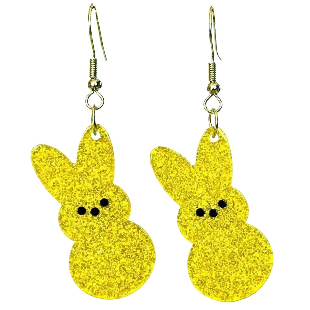 Easter Egg Dangle Earrings Lightweight Polymer Clay Handmade Drop Earrings with Hook Fastening Suitable for Daily Wear and Special Occasions