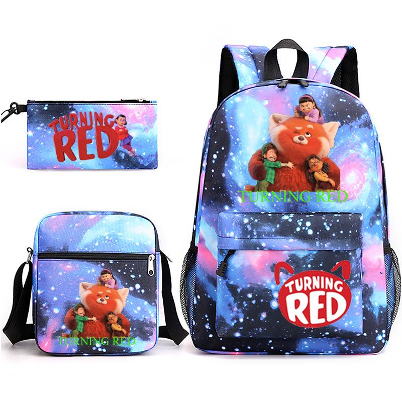 2022 Youth Metamorphosis 3 Sets/piece Laptop Backpack School Teen Girl Student Schoolbag