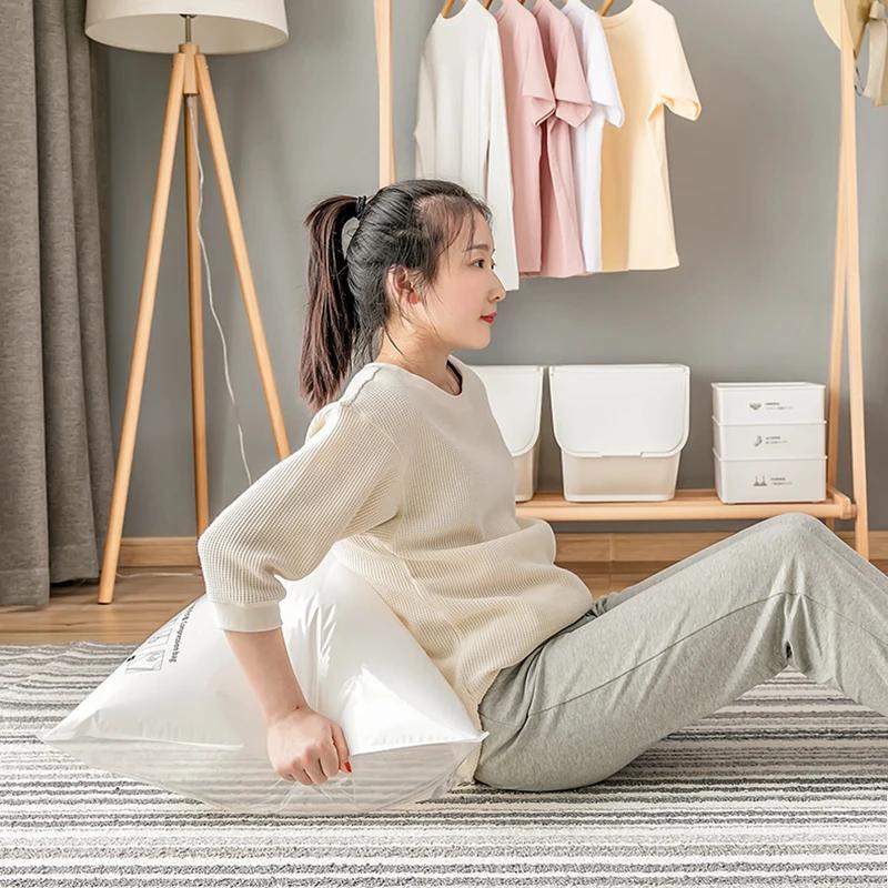 Vakuumbeutel zur Aufbewahrung von Kleidung Platzsparender Aufbewahrungsbeutel Zuhause Reise Komprimier Organizer Paket