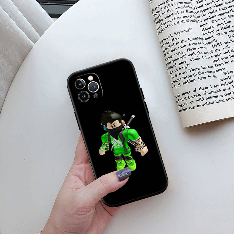 IR21 R-Robloxs Phone Shell Case for Redmi Note 12 12S 12C 13 13C 13R 14 14S 14R 14C Pro Max Plus A3 A3X A4 A5 11A 13X