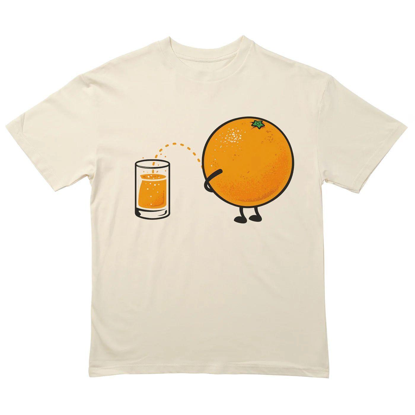 

2025 Autumn and Winter Heavy Cute Fruit Printing T-shirt Men s Women s Pure Cotton Casual Loose Personalized Versatile T-shirt S