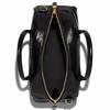 Tory Burch Logo Design Leather Bowling Bag Women Handbags Black 178799-001