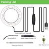 Xiaomi Museluce Grow Lights for Indoor Plants, 72 LEDs Full Spectrum Grow Lamp,Auto 3/9/12H Timer, 34-160cm Height Adjustable