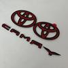 Suitable for 2024 2025 9th Generation Toyota Camry Hood Badge Trunk Badge OVERLAY Modification Gloss Black Matte Black