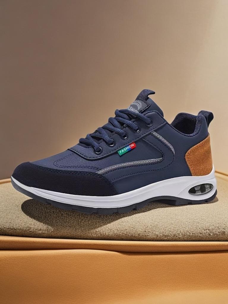 Autumn 2025 Men's Non-Slip Casual Running Shoes - Soft Sole, Wear-Resistant Trend Sneakers
