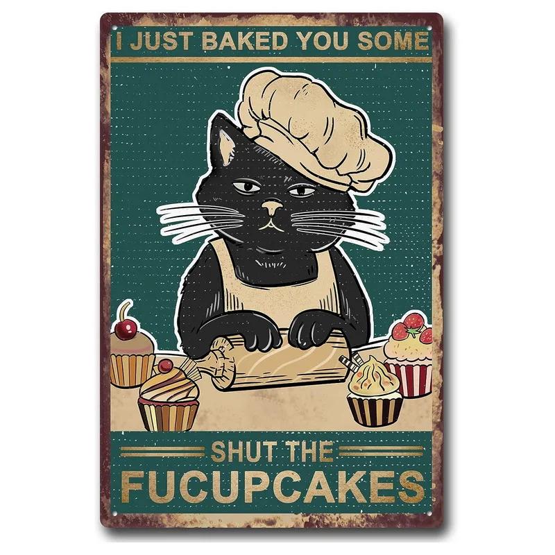 Cats Metal Tin Signs Being Normal Is Boring Wall Decoration Plaque Vintage Poster Iron Painting for Home Cafe Garden Club Bar